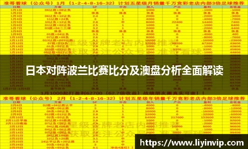 日本对阵波兰比赛比分及澳盘分析全面解读