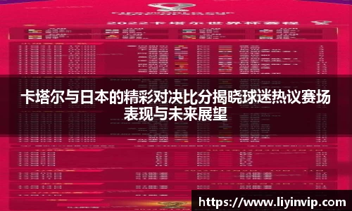 卡塔尔与日本的精彩对决比分揭晓球迷热议赛场表现与未来展望