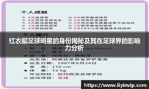 红衣服足球明星的身份揭秘及其在足球界的影响力分析